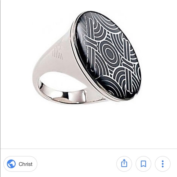 emporio armani ring ladies